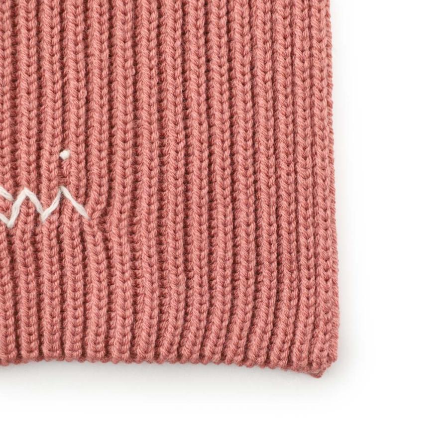 MARNI（マルニ） マフラー ロゴ刺繍 リブニット KIDS キッズ ガールズ