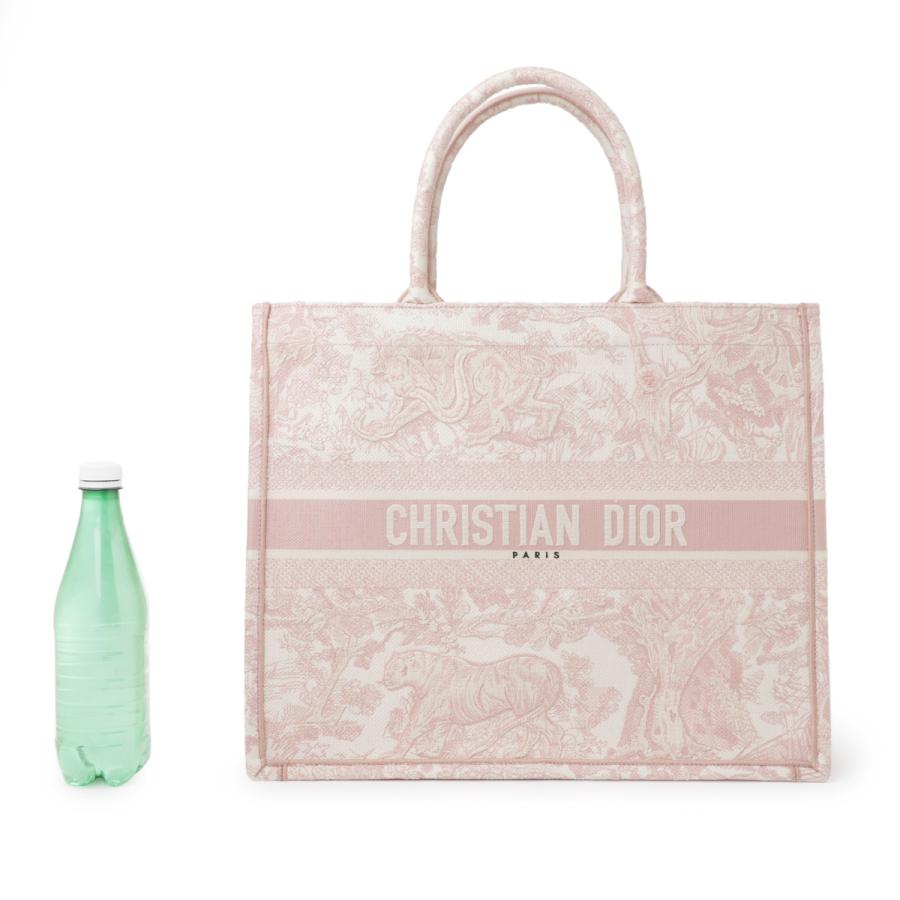 Christian Dior ピンク トートバッグ Christian Dior ディオール DIOR トートバッグ BOOK TOTE LARGE