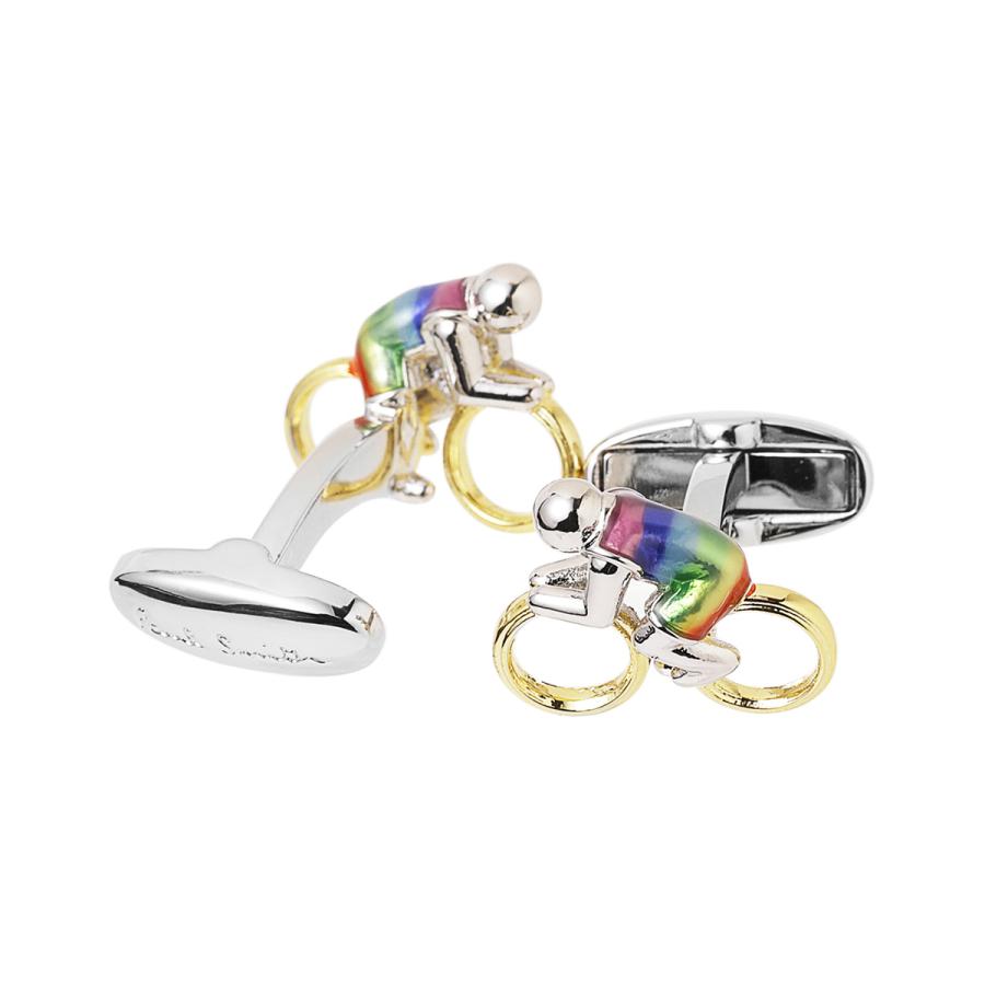 新品☆Paul Smith カフス カフリンクス☆自転車・ロードバイク☆マルチ Paul Smith ポールスミス カフリンクス カフスボタン マルチ