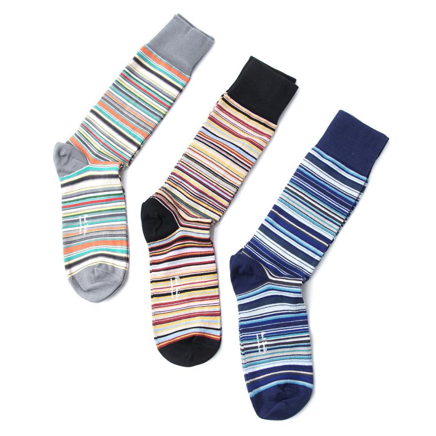 ポールスミス Paul Smith 靴下 3足セット Men Sock 3 Pack Multi ソックス マルチカラー メンズ M1a Sock Apackm 92 M1asock Apackm モダンブルーyahoo 店 通販 Yahoo ショッピング