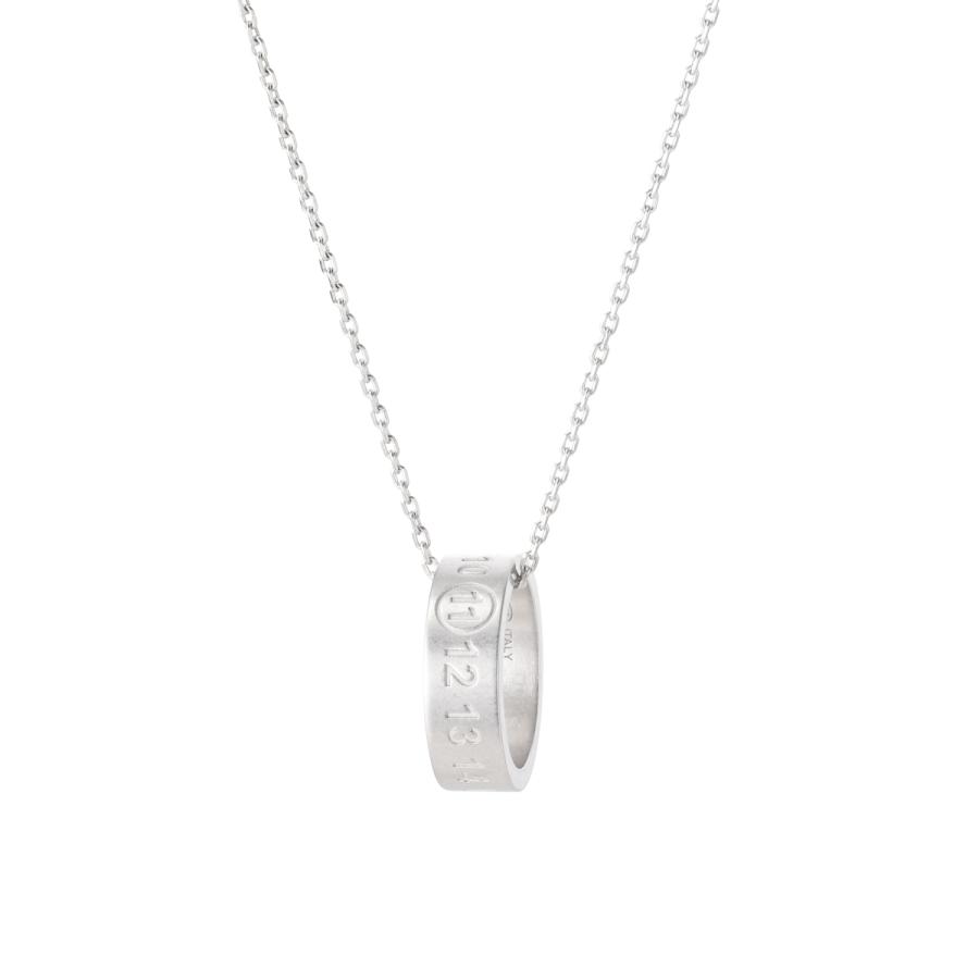 メゾンマルジェラ Maison Margiela ネックレス NUMBER REFERENCE NECKLACE 6,5mm シルバー メンズ レディースの画像