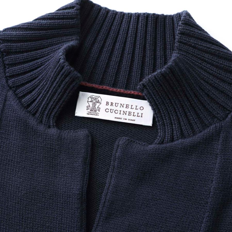 ブルネロクチネリ BRUNELLO CUCINELLI ニットカーディガン ブルー