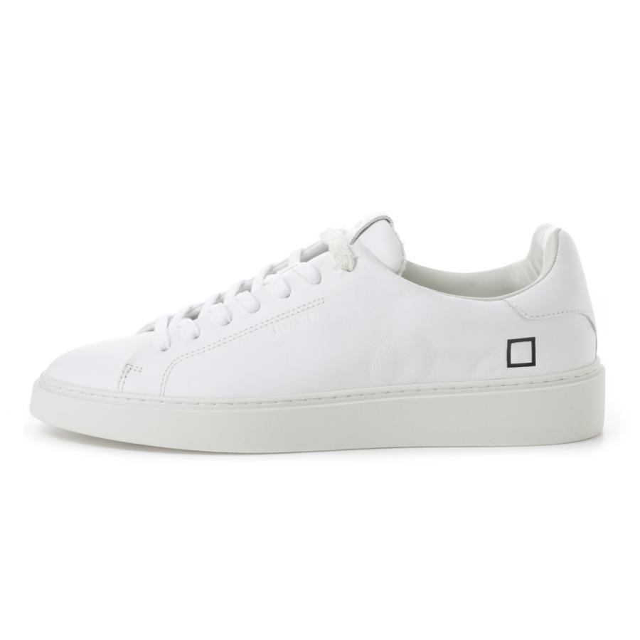 デイト DATE スニーカー LEVANTE CALF スムースレザー  クッションインソール 大きいサイズあり ホワイト メンズ levante-m441-lv-ca-wh-calf-whiteの画像