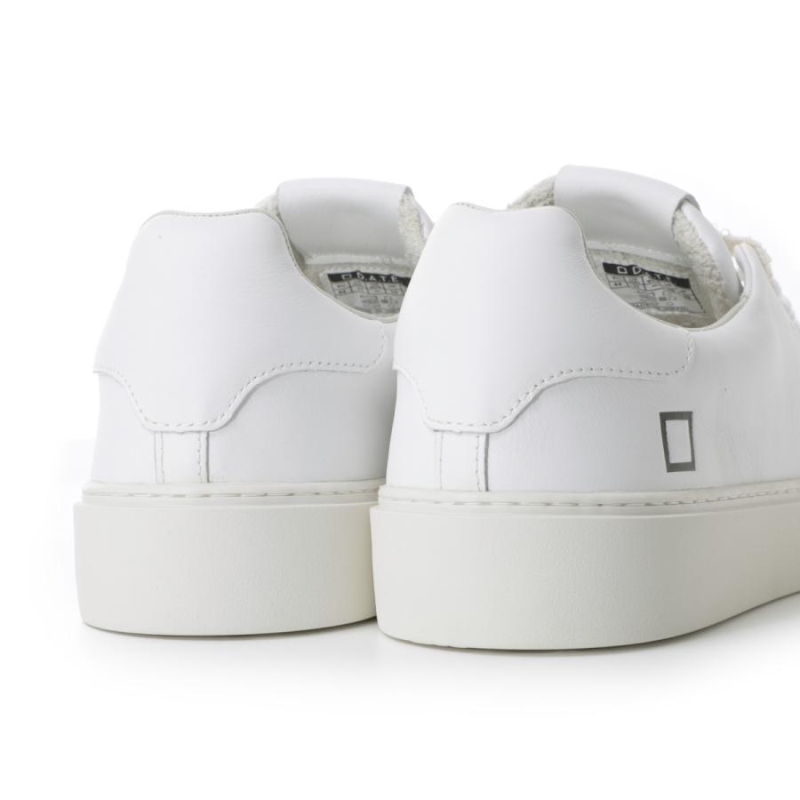 デイト DATE スニーカー LEVANTE CALF スムースレザー  クッションインソール 大きいサイズあり ホワイト メンズ levante-m441-lv-ca-wh-calf-whiteの画像