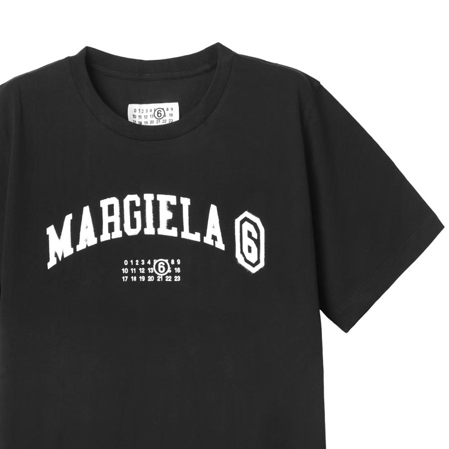 新品　Maison Margiela マルジェラ MM6 Tシャツ14 MM6 エムエム 6 メゾンマルジェラ Maison Margiela クルーネックT