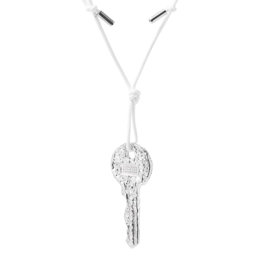 マルジェラ MM6 Maison Margiela ネックレス キー 鍵 MM6 Maison Margiela Numeric Signature キーネックレス | シルバー