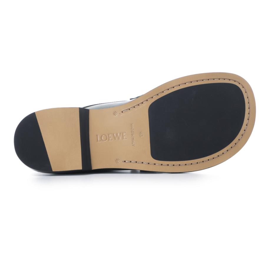 ロエベ LOEWE ローファー CAMPO FLAP BACK LOAFER カンポ フラップバック 大きいサイズあり グリーン メンズ m816290x47-4382の画像