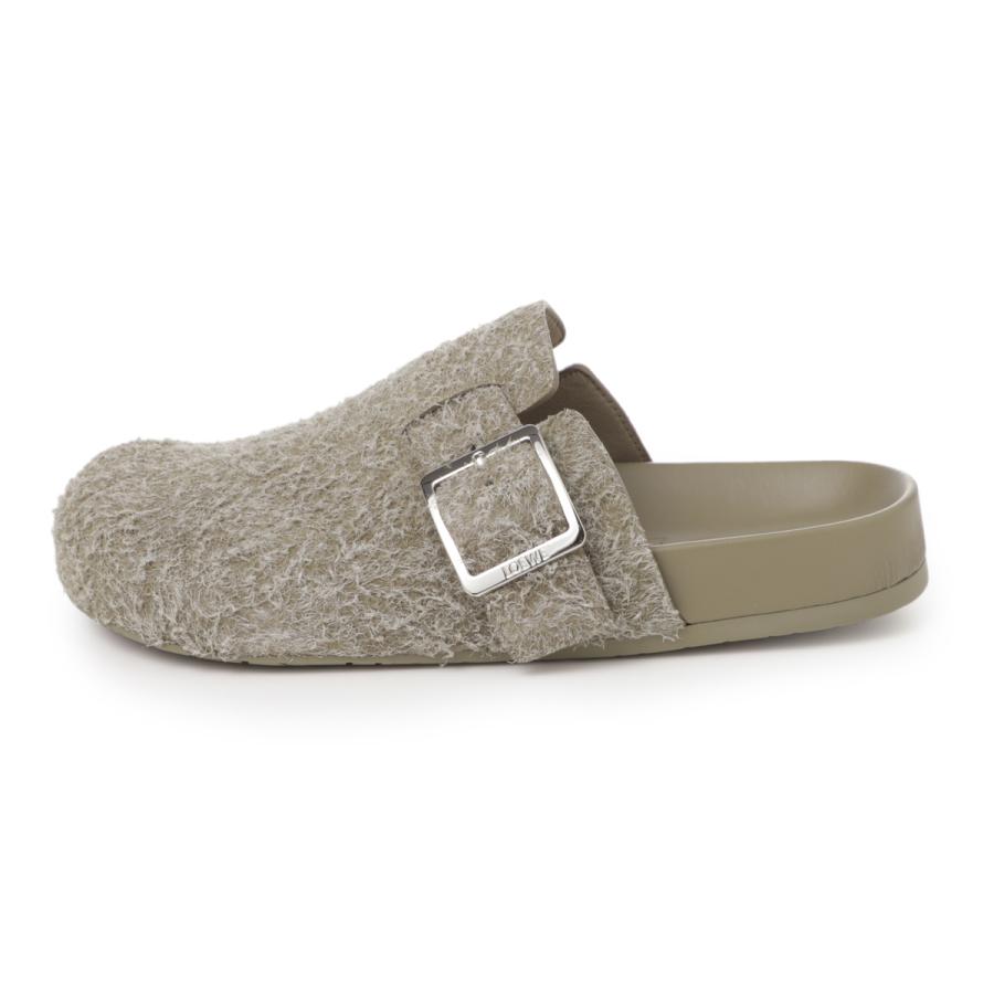 ロエベ LOEWE サンダル EASE BUCKLE MULE ミュール 大きいサイズあり グリーン メンズ m816v29x12-4160の画像