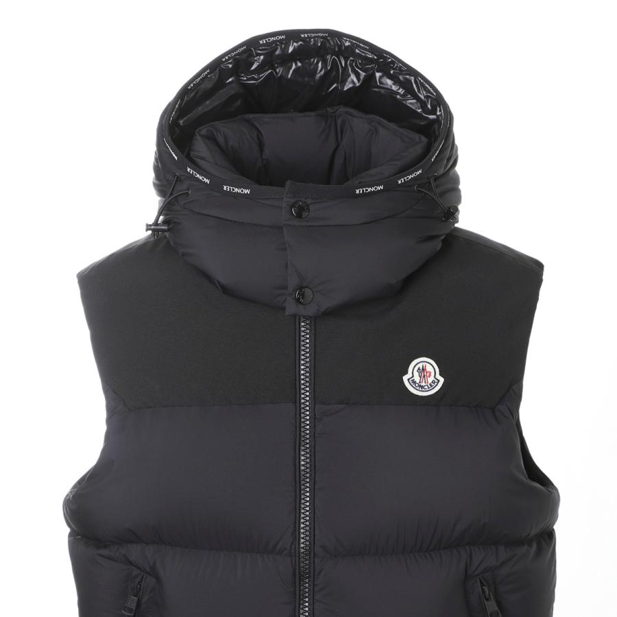美品 MONCLER モンクレールMABEN GILET ダウンベスト ブラック MONCLER（モンクレール） ダウンベスト MABEN 大きいサイズあり