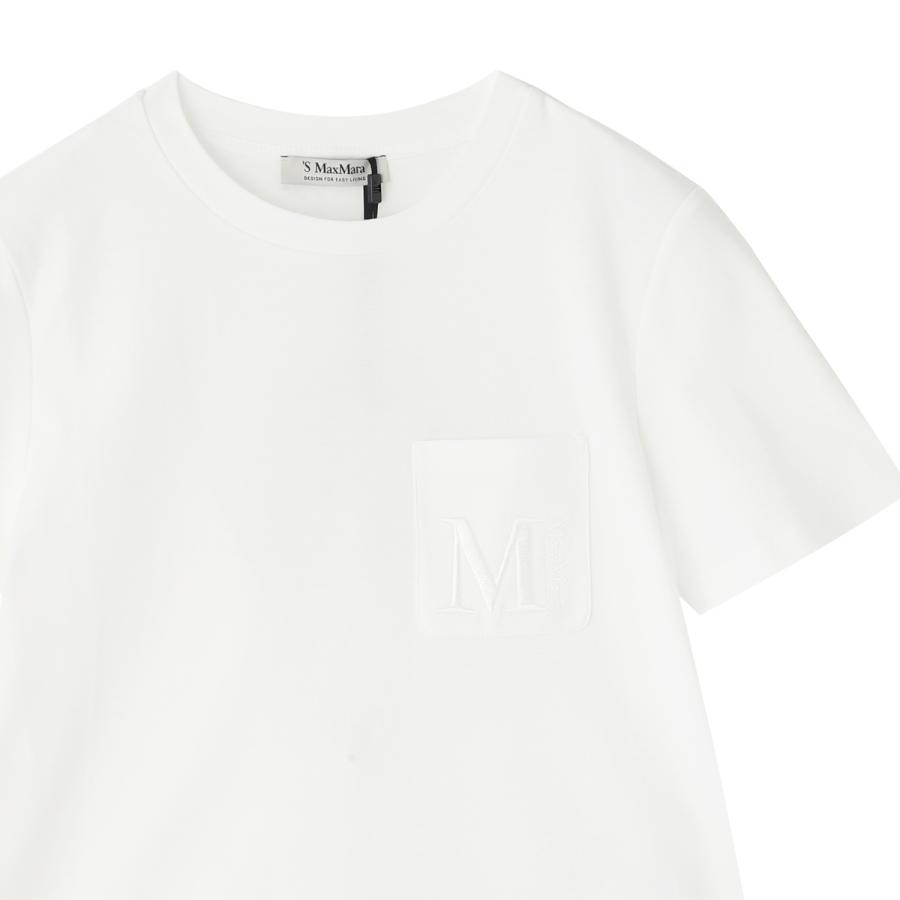 エスマックスマーラ S Max Mara クルーネックTシャツ MADERA レディース madera-2529976011600-001の画像