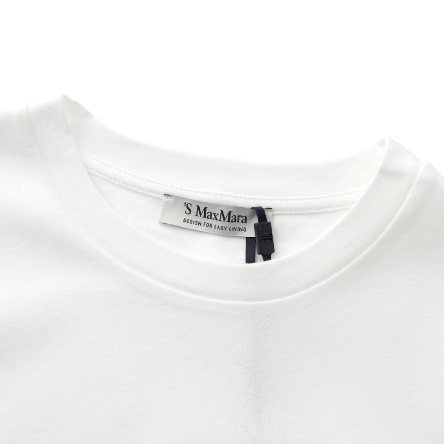エスマックスマーラ S Max Mara クルーネックTシャツ MADERA レディース madera-2529976011600-001の画像
