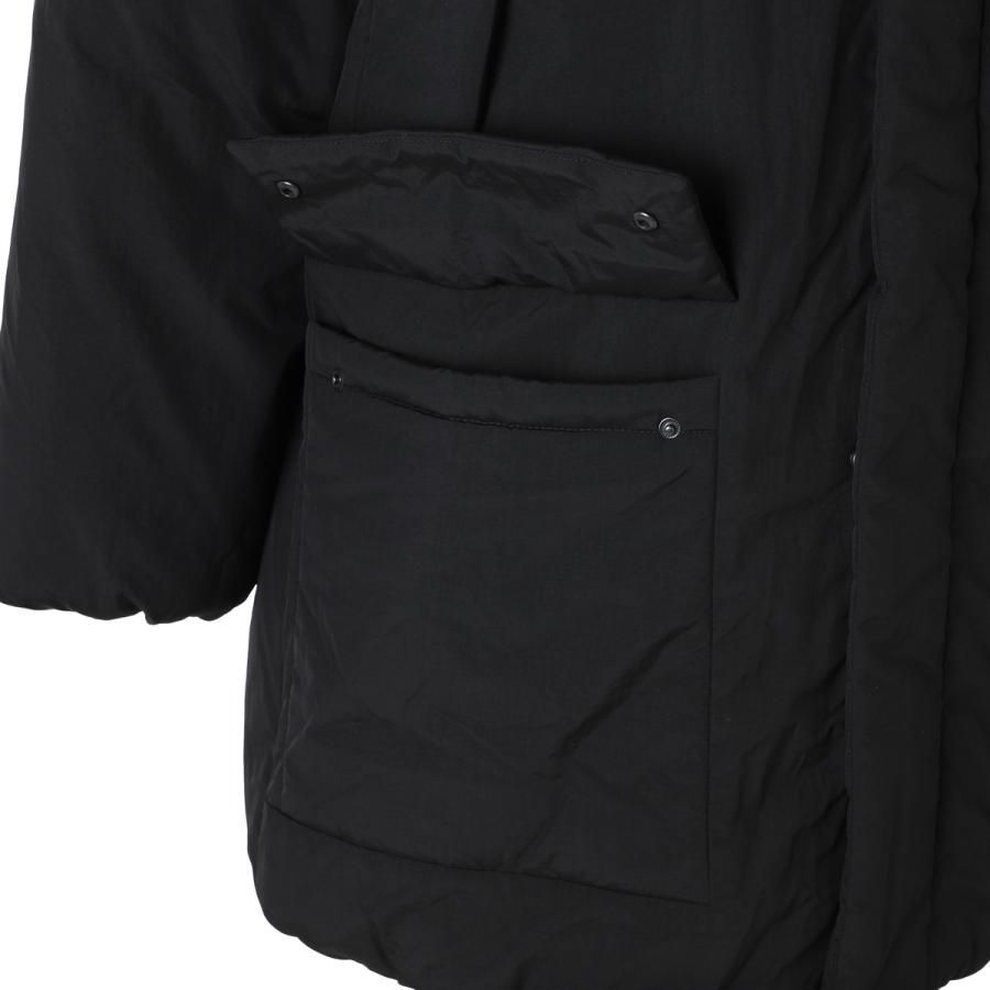 ヒューゴヒューゴボス HUGO HUGOBOSS 中綿入り コート MANDEV2541 フーデッド コート ブラック メンズ mandev2541-50549663-10274769-001の画像