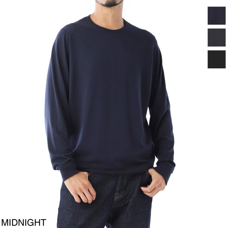 ジョンスメドレー JOHN SMEDLEY クルーネック ニット MARCUS エクストラファインメリノウール 30ゲージ メンズ  marcus-midnight : marcus : モダンブルーYahoo!店 - 通販 - Yahoo!ショッピング