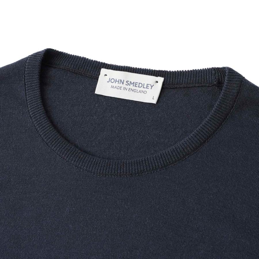 ジョンスメドレー EXファインメリノウール クルーネックニットセーター　M JOHN SMEDLEY（ジョンスメドレー） クルーネック ニット MARCUS