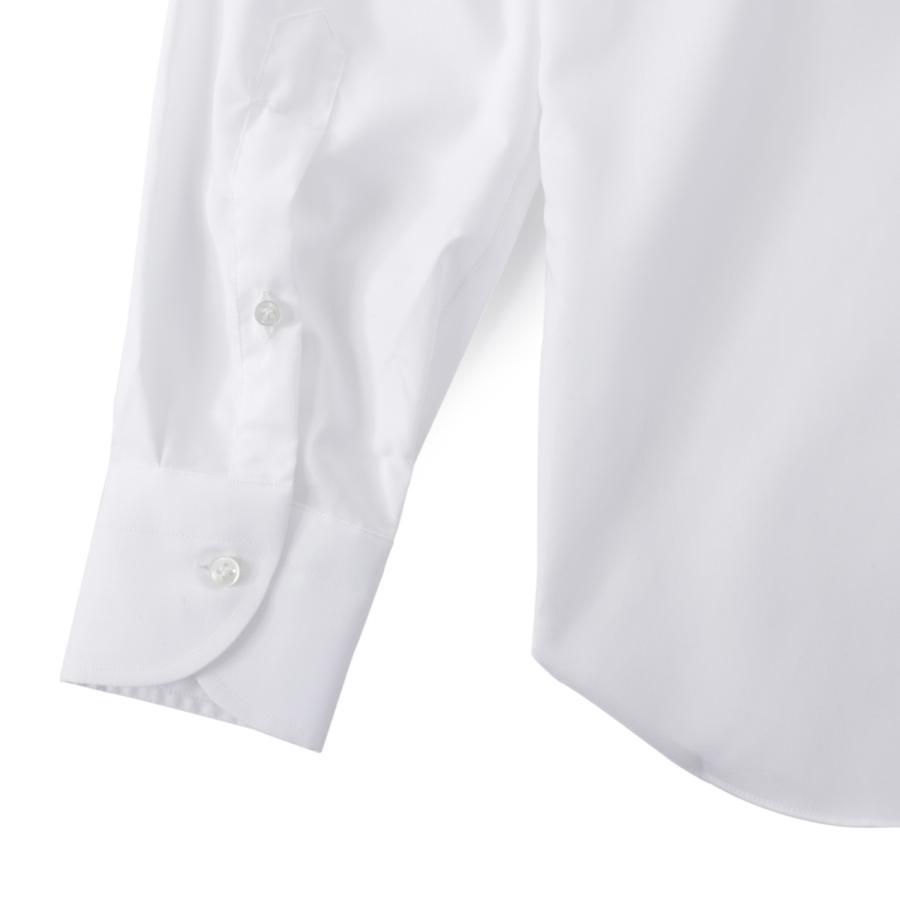 ボリエッロ BORRIELLO ワイドカラー シャツ MARECHIARO SLIM FIT セミワイドカラー フレンチカラー ホワイト メンズ marechiaro-15005-3の画像