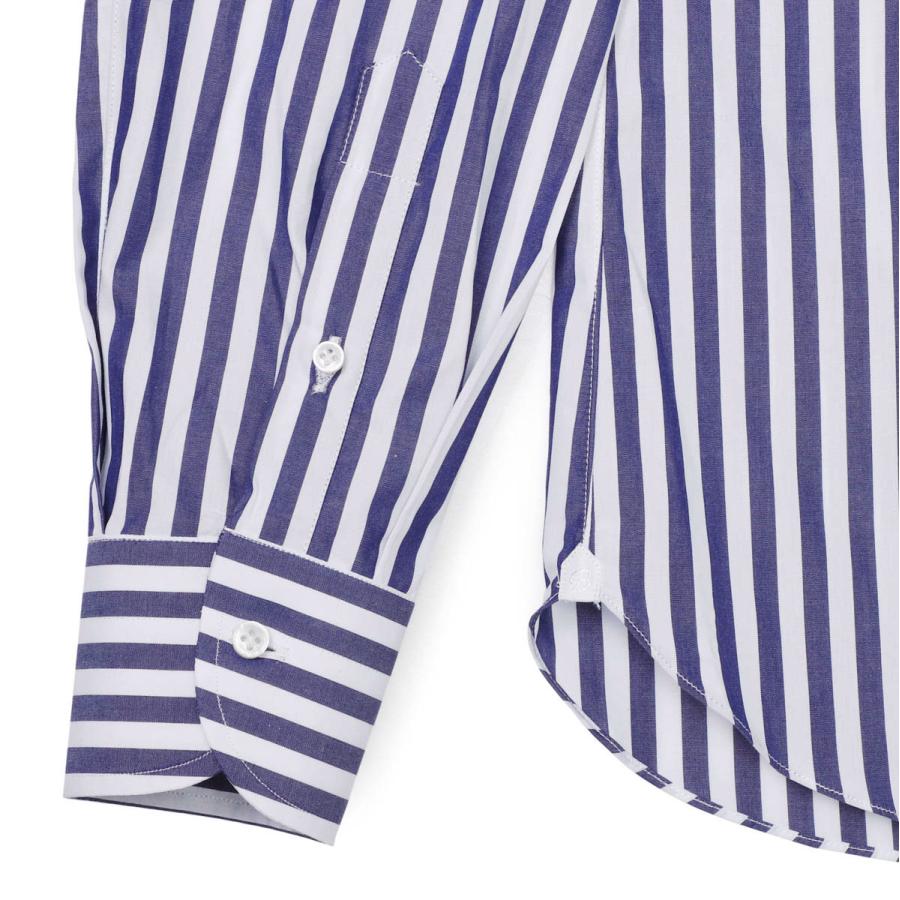 ボリエッロ BORRIELLO ワイドカラーシャツ MARECHIARO SLIM FIT ブルー