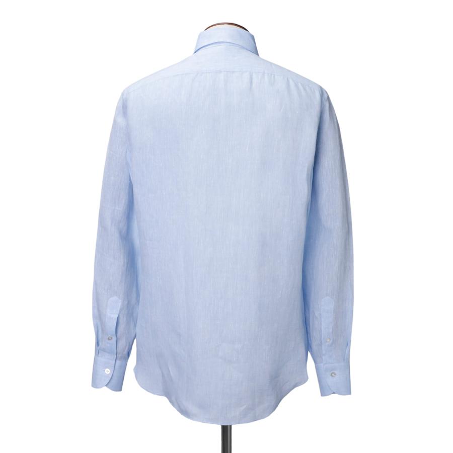 ボリエッロ BORRIELLO ワイドカラー リネンシャツ MARECHIARO SLIM FIT