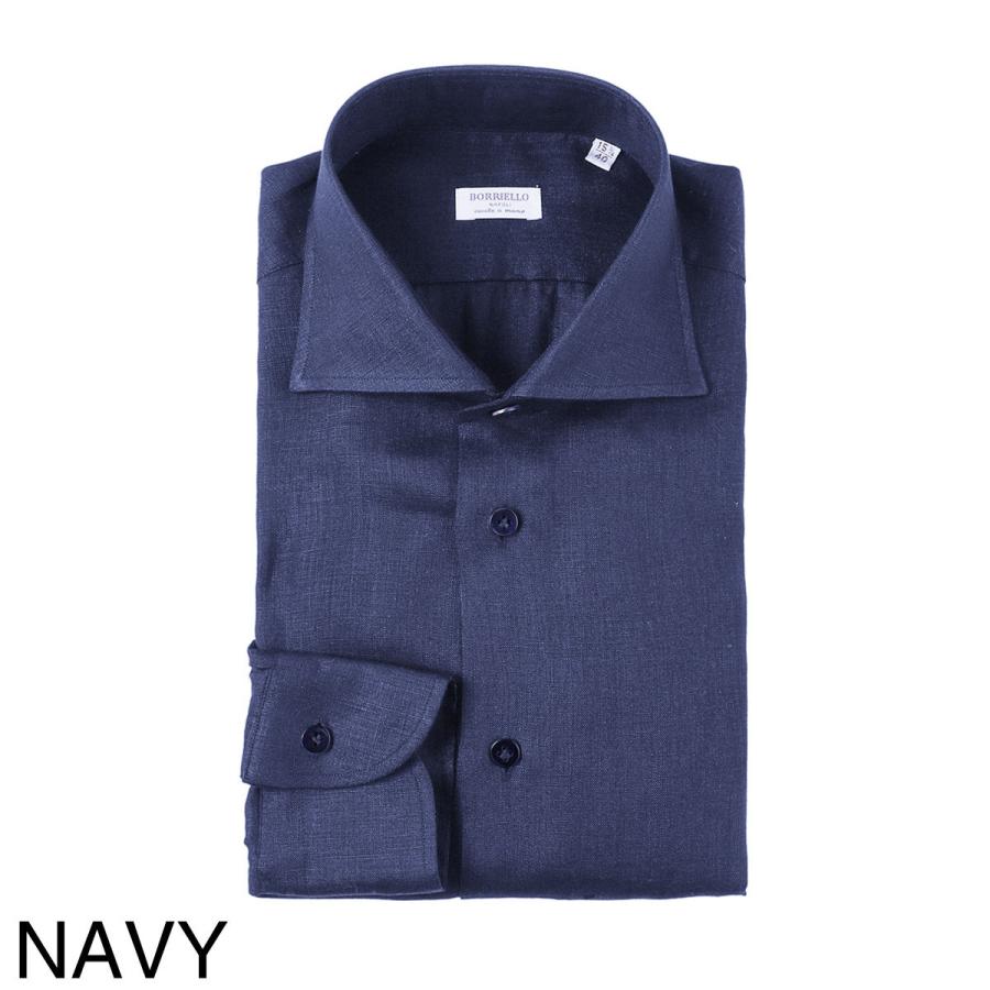 ボリエッロ BORRIELLO ワイドカラー シャツ MARECHIARO SLIM FIT セミワイドカラー フレンチカラー 大きいサイズあり メンズ marechiaro-a1-18041-6の画像