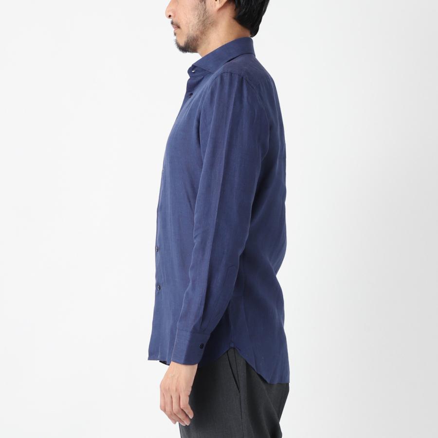 ボリエッロ BORRIELLO ワイドカラー シャツ MARECHIARO SLIM FIT セミワイドカラー フレンチカラー 大きいサイズあり メンズ marechiaro-a1-18041-6の画像