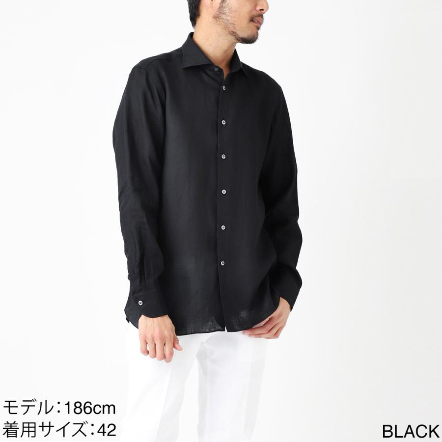 ボリエッロ BORRIELLO ワイドカラー シャツ MARECHIARO SLIM FIT セミワイドカラー フレンチカラー 大きいサイズあり メンズ marechiaro-a1-18041-6の画像