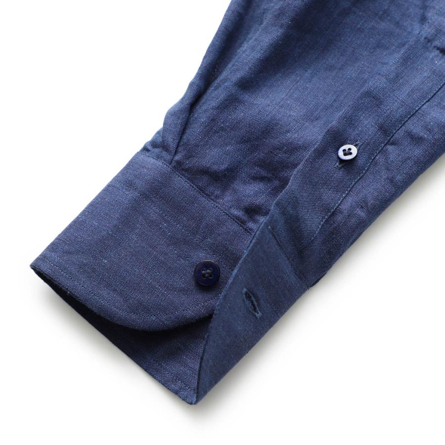 ボリエッロ BORRIELLO ワイドカラー シャツ MARECHIARO SLIM FIT セミワイドカラー フレンチカラー 大きいサイズあり メンズ marechiaro-a1-18041-6の画像