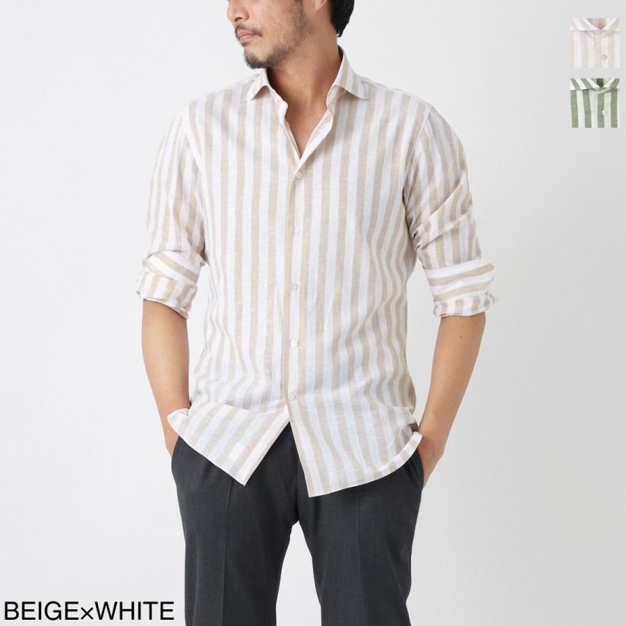 ボリエッロ BORRIELLO ワイドカラー シャツ MARECHIARO SLIM FIT