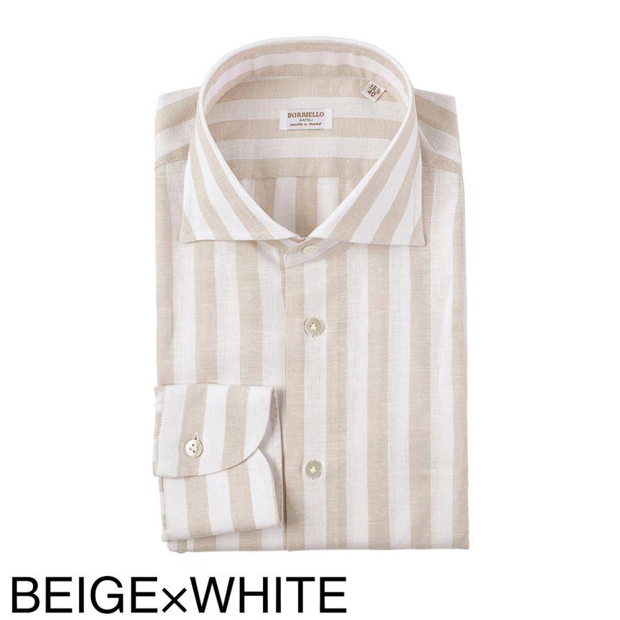ボリエッロ BORRIELLO ワイドカラー シャツ MARECHIARO SLIM FIT