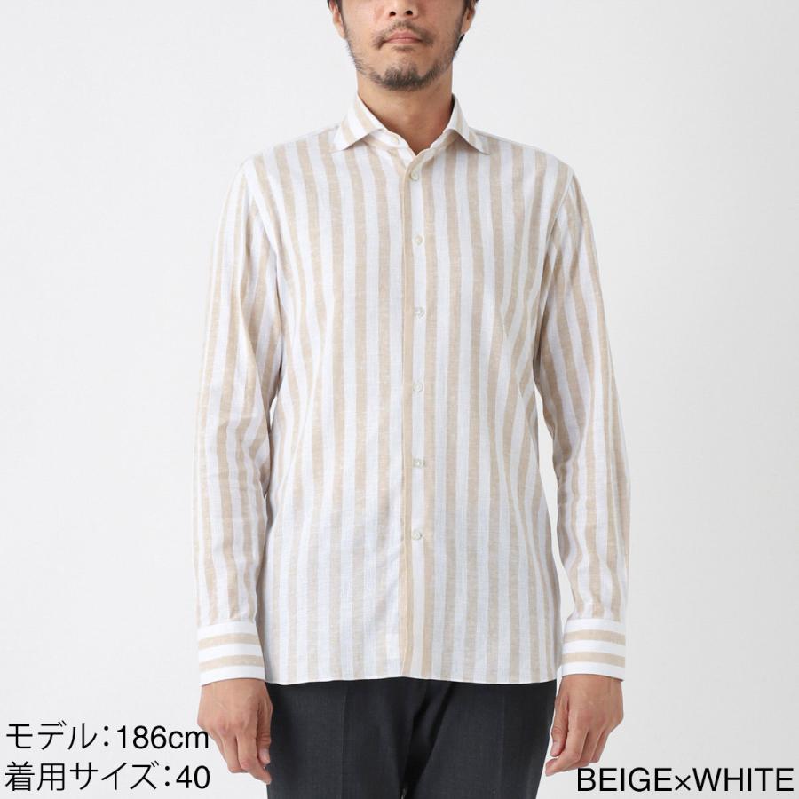 ボリエッロ BORRIELLO ワイドカラー シャツ MARECHIARO SLIM FIT