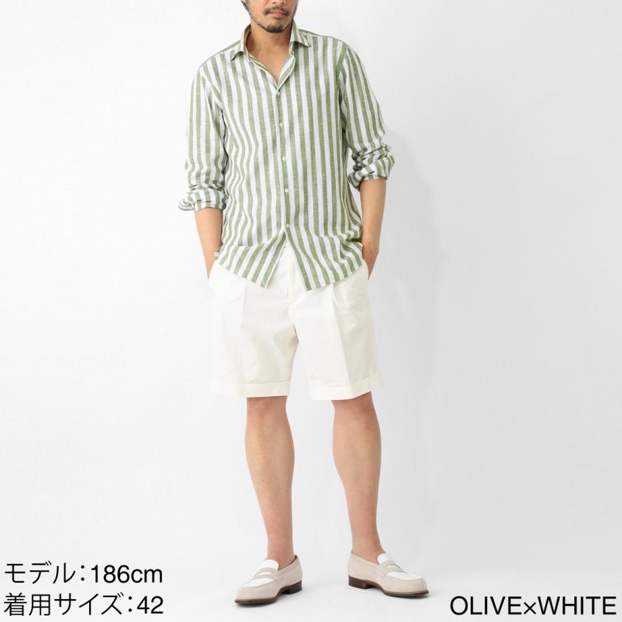 ボリエッロ BORRIELLO ワイドカラー シャツ MARECHIARO SLIM FIT