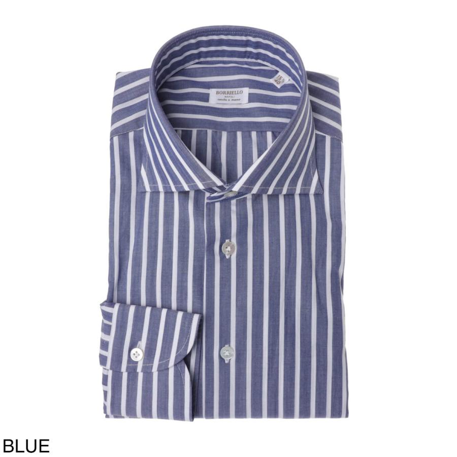 ボリエッロ BORRIELLO ワイドカラー シャツ MARECHIARO SLIM FIT