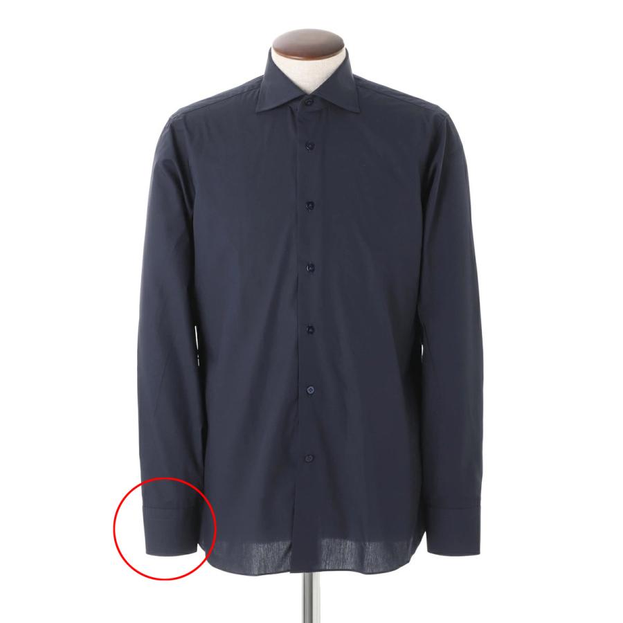 ボリエッロ　シャツ　ブルー　メンズ ボリエッロ ワイドカラー シャツ MARECHIARO SLIM FIT マレキアーロ