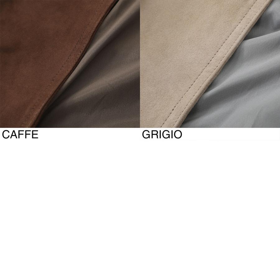 エンメティ EMMETI レザージャケット MATTHIAS メンズ matthias-camoscio-6031-caffeの画像