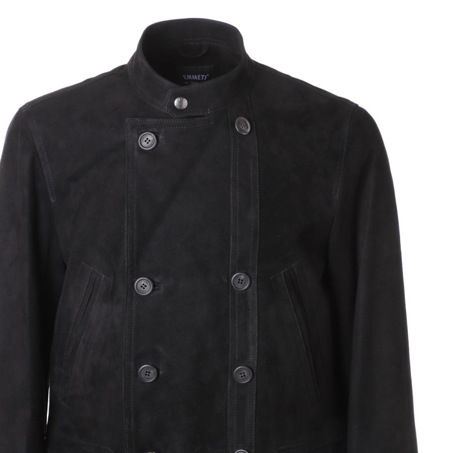 エンメティ EMMETI レザージャケット MATTHIAS SP LAMB SKIN SUEDE ブラック メンズ matthias-sp-lambskin-suede-nero2の画像
