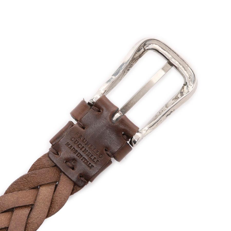 ブルネロクチネリ BRUNELLO CUCINELLI ベルト ブラウン メンズ