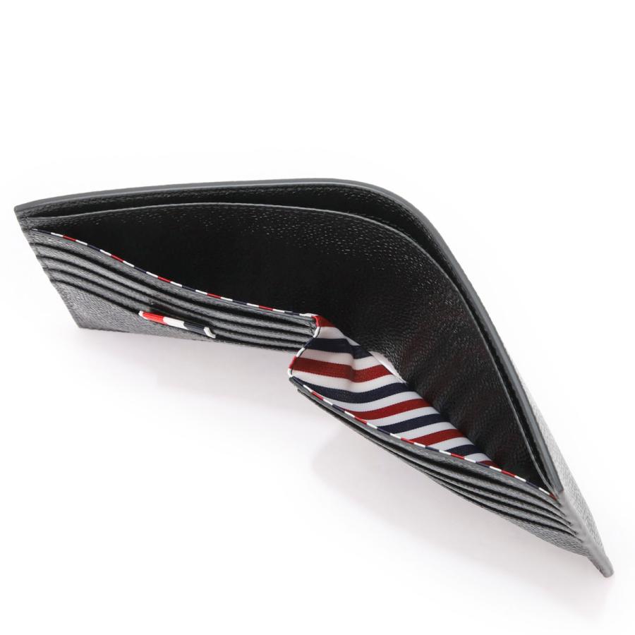 THOM BROWNE（トム ブラウン） THOM BROWNE. 2つ折り財布 ブラック