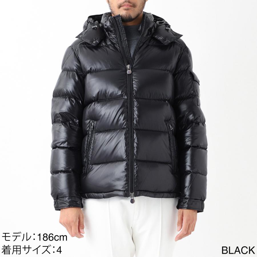 MONCLER ブラック モンクレール　ダウンジャケット　マヤ　サイズ1 MONCLER モンクレール ダウンジャケット MAYA マヤ 1A53600