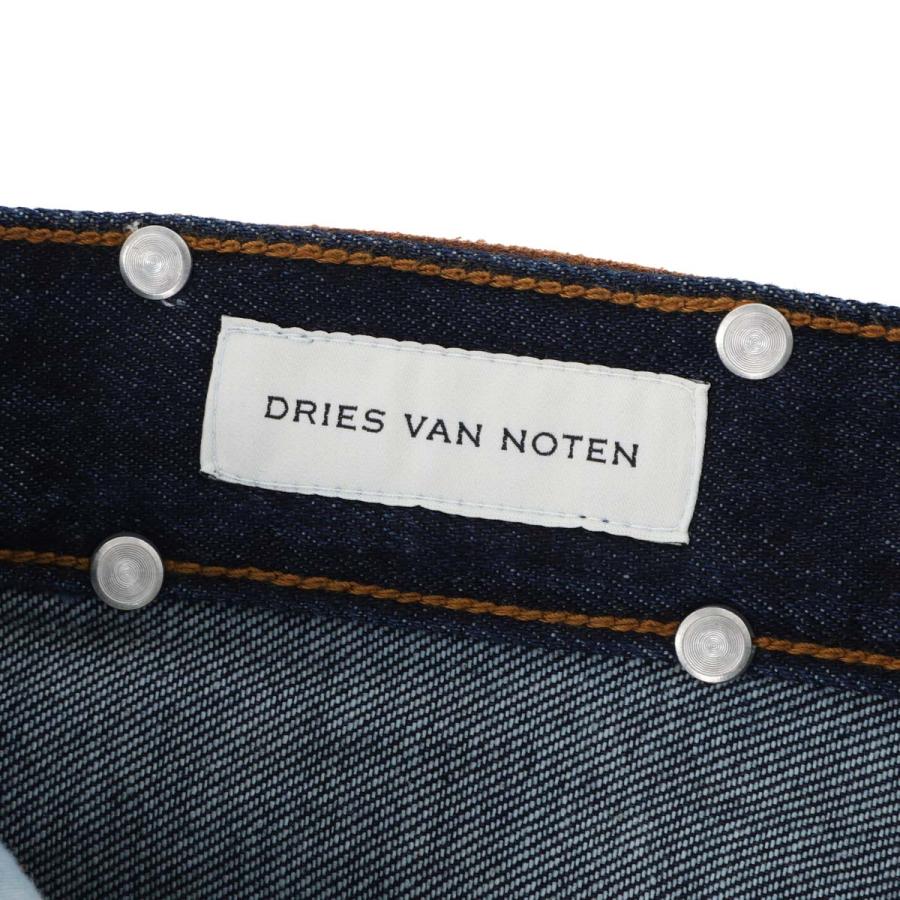 ドリス ヴァン ノッテン Dries Van Noten ボタンフライジーンズ PENNING ワイドパンツ メンズ 0209231552-507-indigoの画像