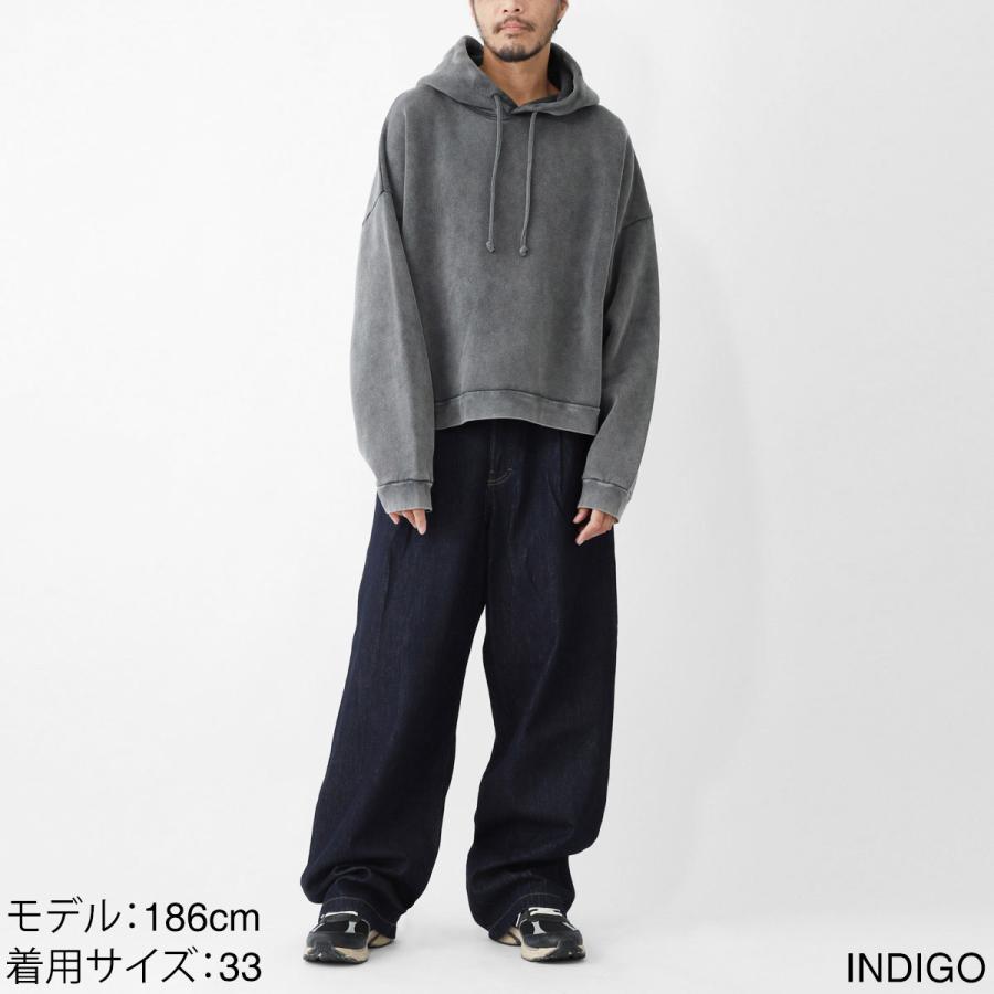 ドリス ヴァン ノッテン Dries Van Noten ボタンフライジーンズ PENNING ワイドパンツ メンズ 0209231552-507-indigoの画像
