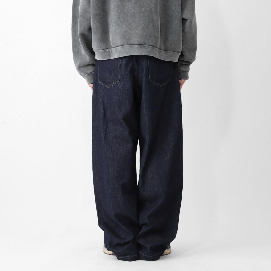ドリス ヴァン ノッテン Dries Van Noten ボタンフライジーンズ PENNING ワイドパンツ メンズ  0209231552-507-indigo