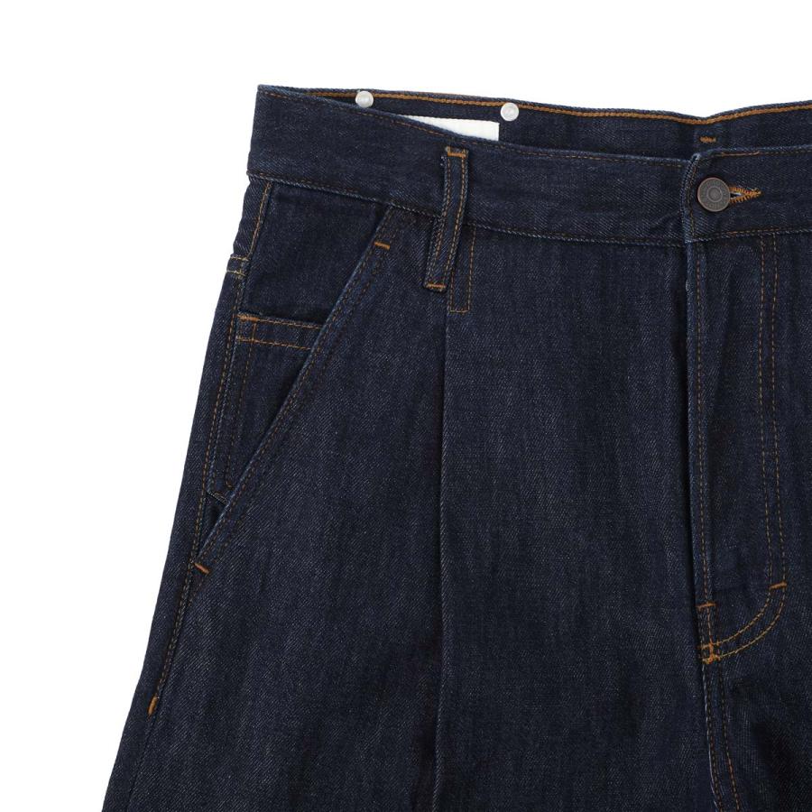 ドリス ヴァン ノッテン Dries Van Noten ボタンフライジーンズ PENNING ワイドパンツ メンズ 0209231552-507-indigoの画像