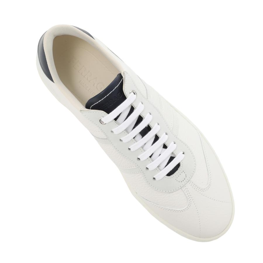 フェラガモ FERRAGAMO スニーカー 大きいサイズあり ホワイト メンズ achille1-021572-763468-bianco-otticの画像