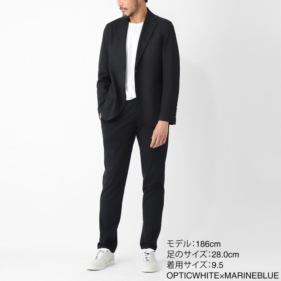 フェラガモ FERRAGAMO スニーカー 大きいサイズあり ホワイト メンズ achille1-021572-763468-bianco-otticの画像