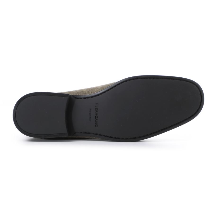フェラガモ FERRAGAMO ローファー GRANDIOSO 2 大きいサイズあり グレー メンズ grandioso-029457-789601-safari-newbiscottoの画像