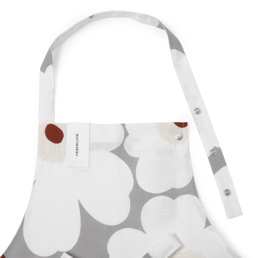 【希少】マリメッコ　エプロン　グレー marimekko（マリメッコ） エプロン PIENI UNIKKO グレー 073027-915
