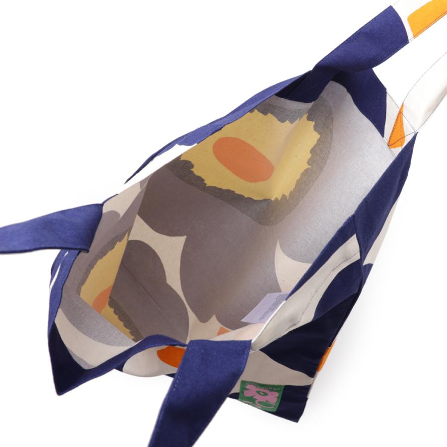 marimekko（マリメッコ） トートバッグ UNIKKO 60 ANNIVERSARY ブルー