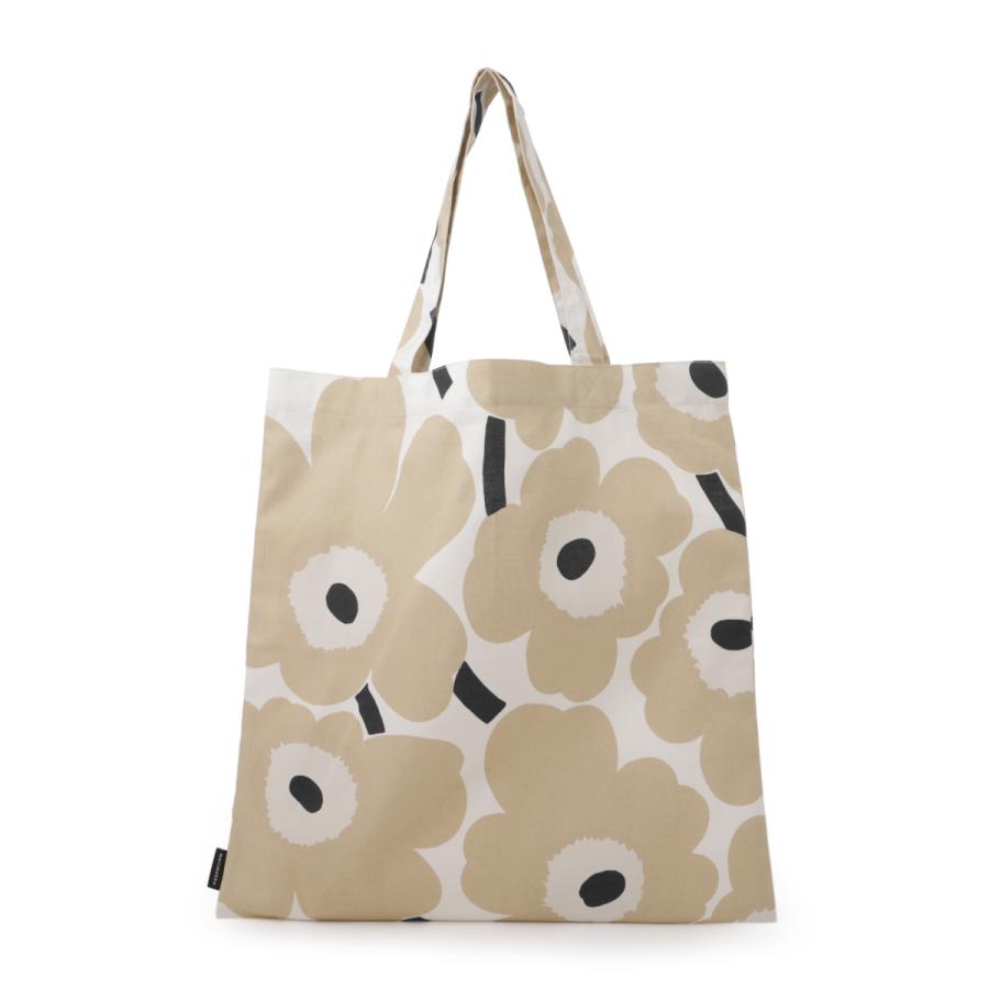★5/1までSALE★マリメッコ　トートバッグ　ベージュ marimekko（マリメッコ） トートバッグ Pieni Unikko Bag 44x43 cm