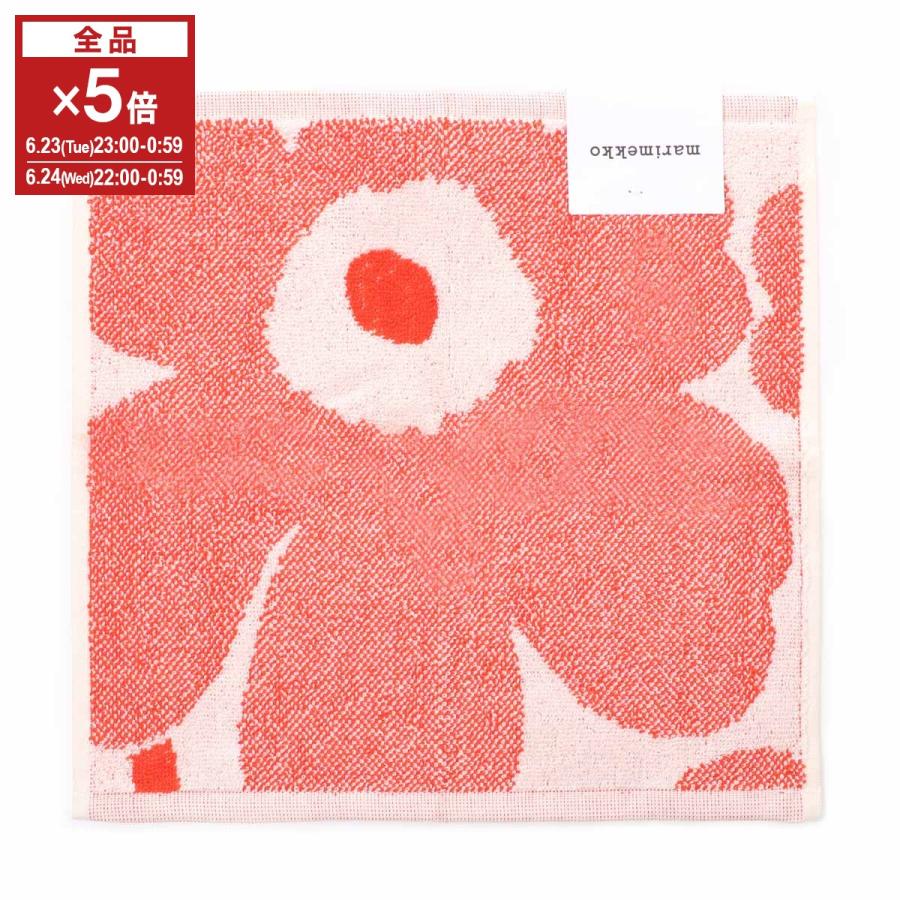 marimekko（マリメッコ） ミニタオル Unikko Mini towel 32x32 cm