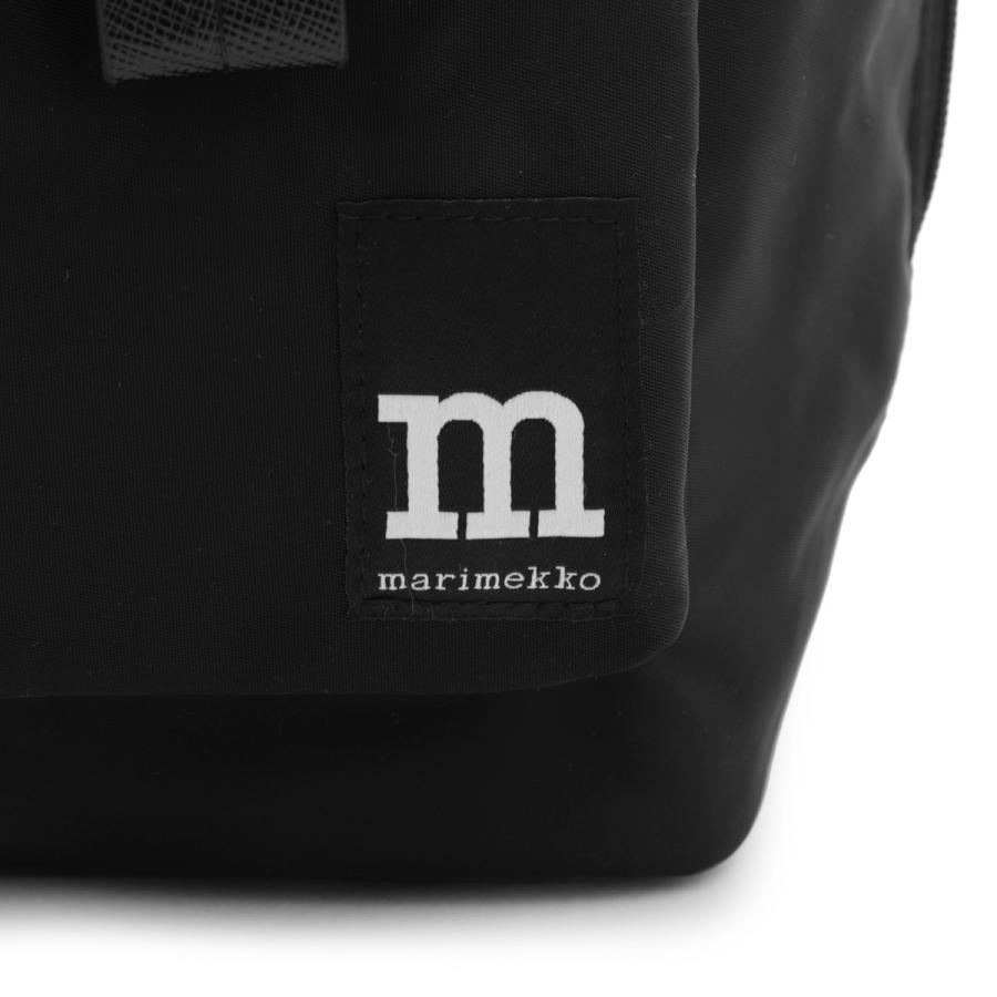 マリメッコ marimekko バックパック Everything Backpack L Solid リュックサック ブラック レディース 091198-009の画像