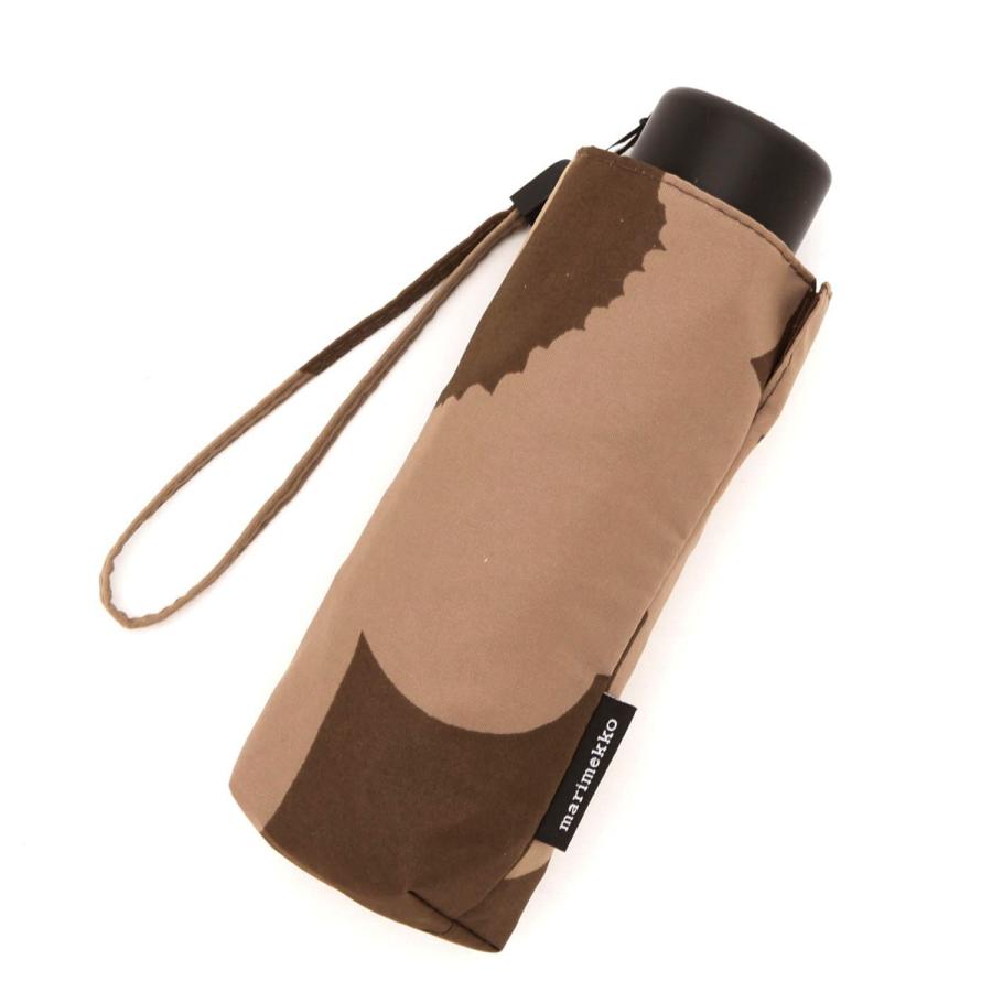 marimekko（マリメッコ） 折りたたみ傘 JUHLAUNIKKO ブラウン