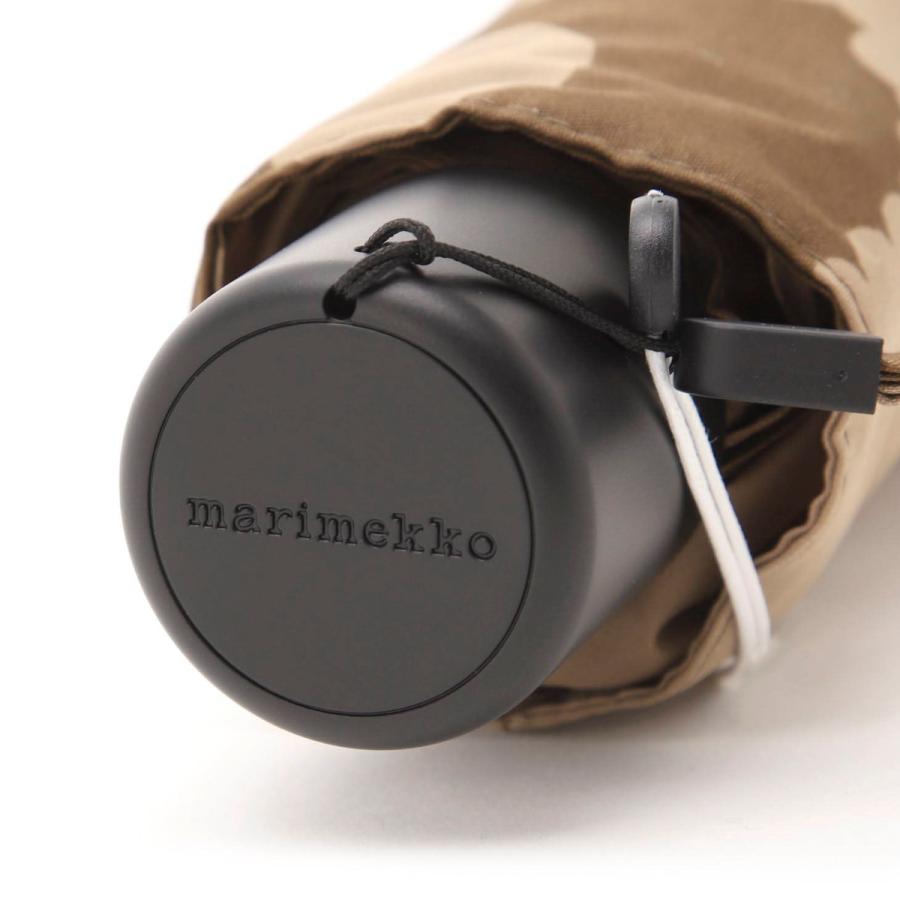 marimekko（マリメッコ） 折りたたみ傘 JUHLAUNIKKO ブラウン